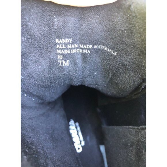 CHARLES BY CHARLES DAVID Women black combat boots size 7 - Picture 7 of 8